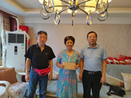 2025年7月联合党委慰问第五流动党员联合党支部书记